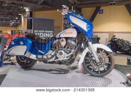Allstate Custom Indian® Chieftain On Display