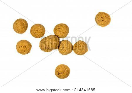 Quantity Of Scattered Pepernoten Cookies From Above