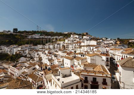 Ubrique a little town in Andalusia Spain