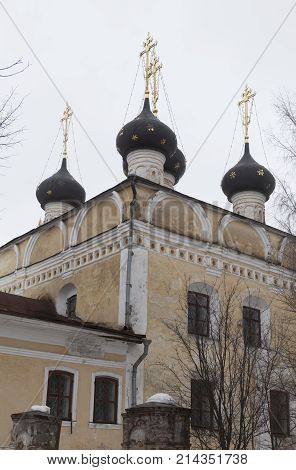 Temple of Saint Demetrius Prilutsk on Navolok Vologda, Russia