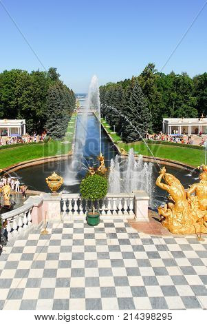 Peterhoff Palace Fountain