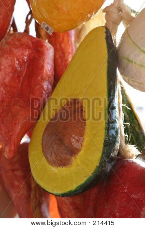 Künstlerische Frucht