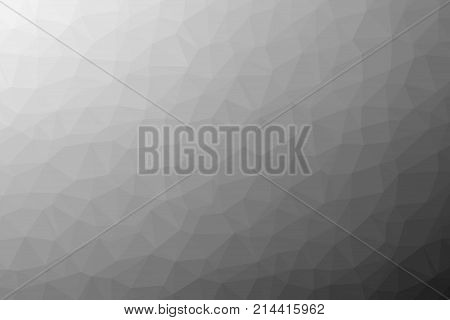 Triangle mosaic low polygonal abstract background. Illustration. Colorful polygon gradient futuristic horizontal pattern.