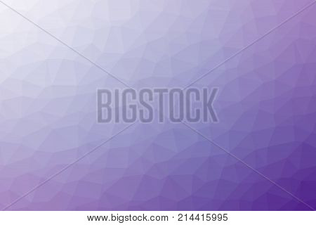 Triangle mosaic low polygonal abstract background. Illustration. Colorful polygon gradient futuristic horizontal pattern.