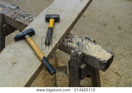 on the site