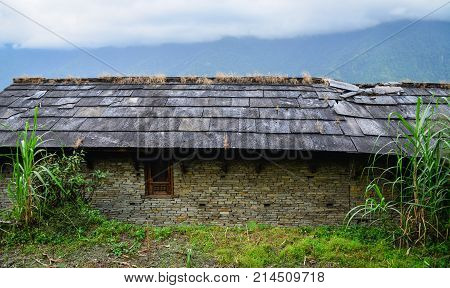 Mountain Village In Grandruk, Nepal