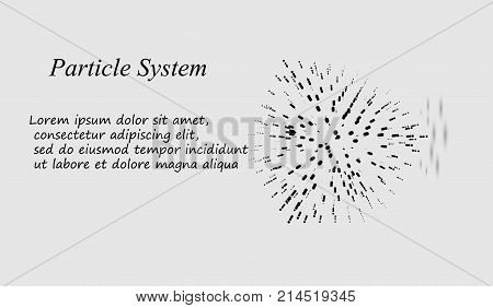 3D Geometric Vector Background For Business Or Science Presentation.
