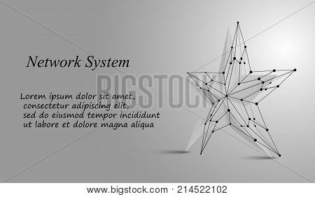 3D Geometric Vector Background For Business Or Science Presentation.