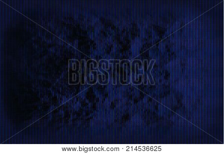Futuristic Abstract Background. 3d Vector Illustration. Warp surface. Distortion. Fabric. Space surface. sci-fi backdrop. Dots and lines connections. Big data wireframe.