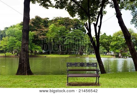Banco en el Parque