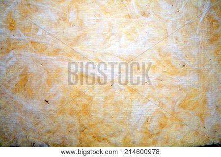 The texture of mineral wool for insulating the walls Insulation for the roof and walls of the house mineral wool