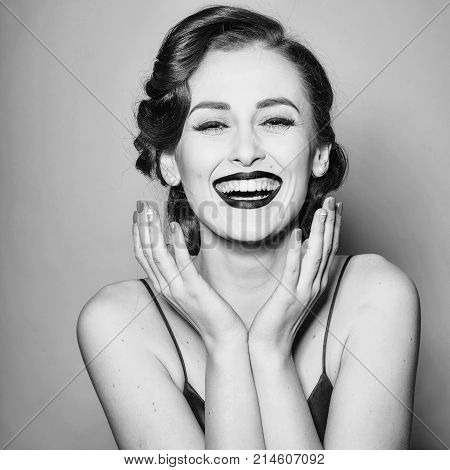 Attractive Retro Woman