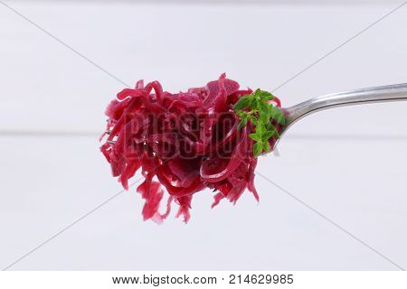 pickled red cabbage