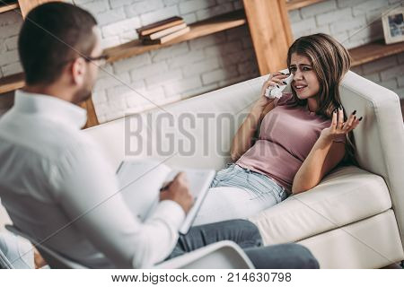 Girl With Psychologist