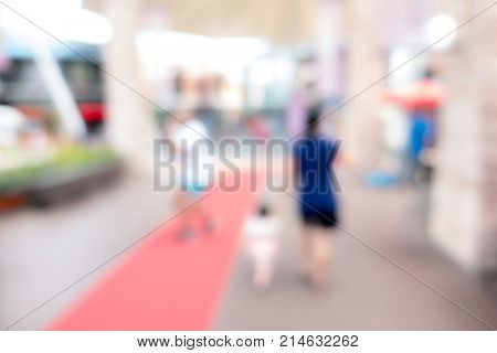 Abstrast Blurred background : shopping mall