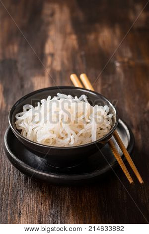 Shirataki noodles (Konjac) - japanese food