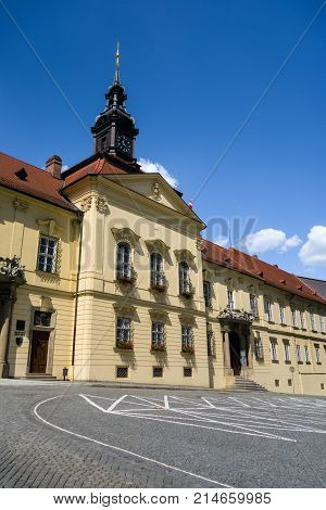 The old building of the New town hall in Brno Czech republic