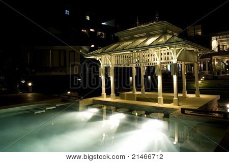 Pavilion Near The Pool