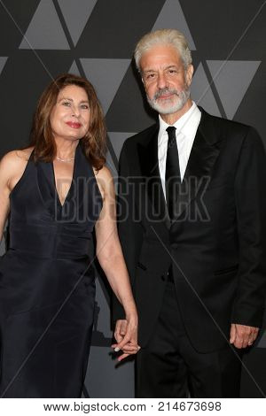 LOS ANGELES - NOV 11:  Paula Wagner, Rick Nicita at the AMPAS 9th Annual Governors Awards at Dolby Ballroom on November 11, 2017 in Los Angeles, CA