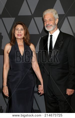 LOS ANGELES - NOV 11:  Paula Wagner, Rick Nicita at the AMPAS 9th Annual Governors Awards at Dolby Ballroom on November 11, 2017 in Los Angeles, CA