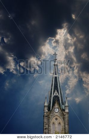 Dark Clouds And Sunlight