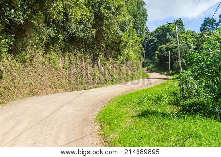 Farm In Valley And Birds In Nova Petropolis