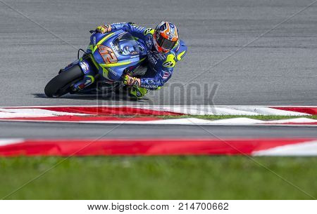 Alex Rins Of Spain And Team Suzuki Ecstar