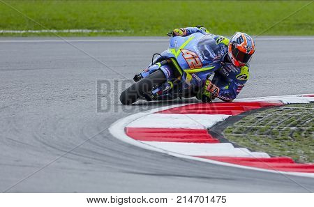 Alex Rins Of Spain And Team Suzuki Ecstar