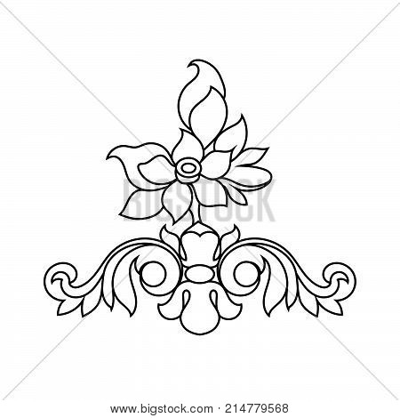 Black vintage ornament, baroque ornament, scroll ornament, engraving ornament, border ornament, floral ornament, retro pattern, antique pattern, style acanthus pattern, foliage pattern, swirl pattern decorative pattern, filigree pattern. vector