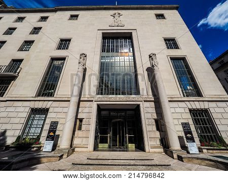 Royal Institute Of British Architects In London, Hdr