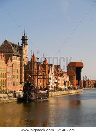 Dæmning af Molawa floden, Gdansk