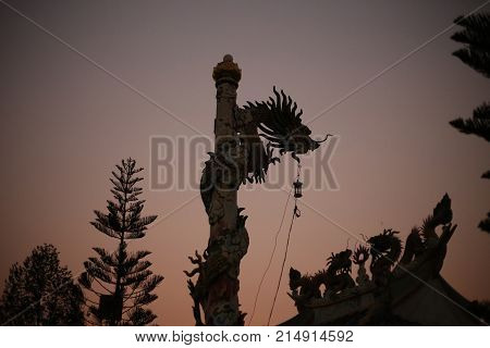 Buddhist Architecture Of Trat Thailand