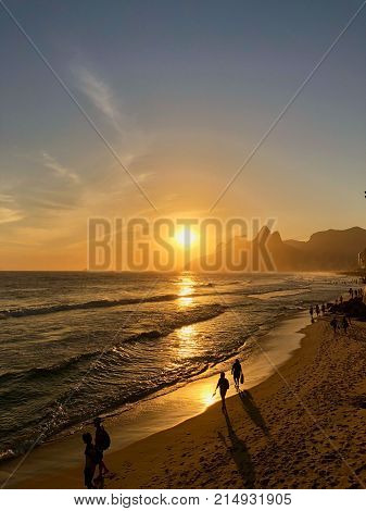 The most amazing sunset in the world