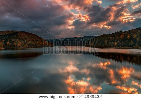 Sösestausee - Trinkwasser Talsperre / Heaven on fire.
