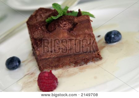 Шоколадный десерт