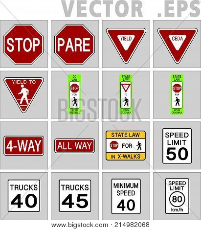 Traffic sign road. Universal sign vector design.