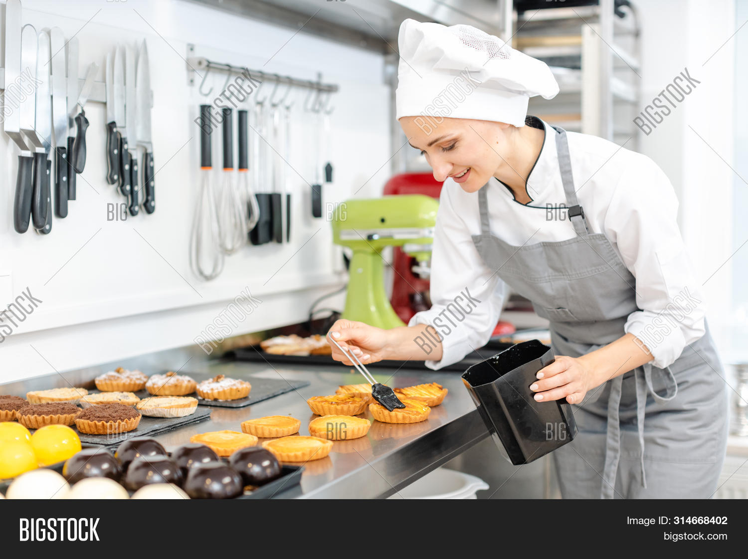 Pastry Chef Woman Image & Photo (Free Trial) Bigstock