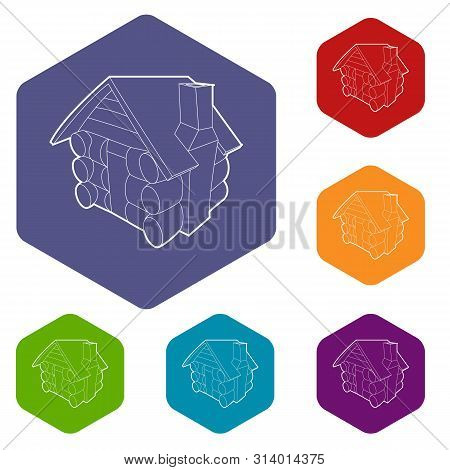 Small Hut Icon. Outline Illustration Of Small Hut Vector Icon For Web