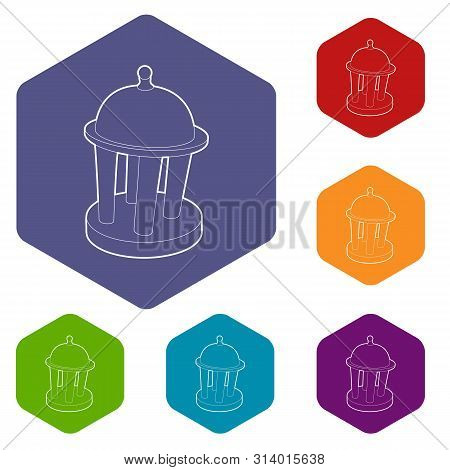 Rotunda Icon. Outline Illustration Of Rotunda Vector Icon For Web