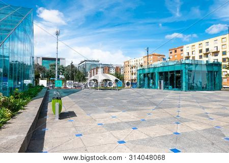 Bogota,  Colombia  July 7 Originals Structures At Maloka Museum A Science Museum Located In Bogota, 