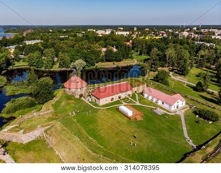 Panorama From The Air Of The Museum-fortress 