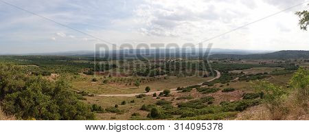 Path Through The Mountains Of Valdelinares In Summer