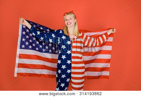 Patriotic Costume. United States Of America Flag. American Flag. National Colors Usa. American Usa F