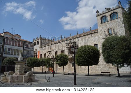 Cord House Palace Of The Constables Of Castilla Dated In The 15th Century In The Liberty Square In B