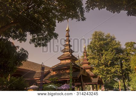 Thailand Phrae Wat Jom Sawan