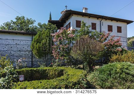 Outside View Of Rozhen Monastery Of The Nativity Of The Mother Of God, Blagoevgrad Region, Bulgaria