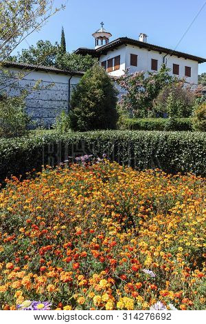 Outside View Of Rozhen Monastery Of The Nativity Of The Mother Of God, Blagoevgrad Region, Bulgaria