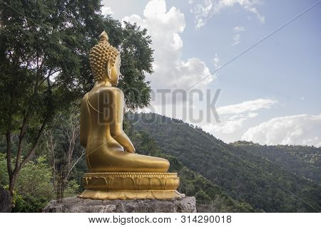 Thailand Phrae Wat Phra That In Khaen Temple
