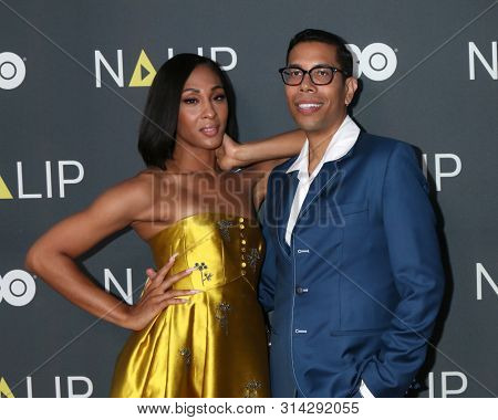 LOS ANGELES - JUL 27:  Mj Rodriguez, Steven Canals at the NALIP 2019 Latino Media Awards at the Dolby Ballroom on July 27, 2019 in Los Angeles, CA