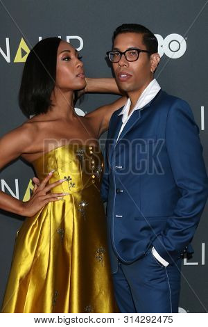 LOS ANGELES - JUL 27:  Mj Rodriguez, Steven Canals at the NALIP 2019 Latino Media Awards at the Dolby Ballroom on July 27, 2019 in Los Angeles, CA